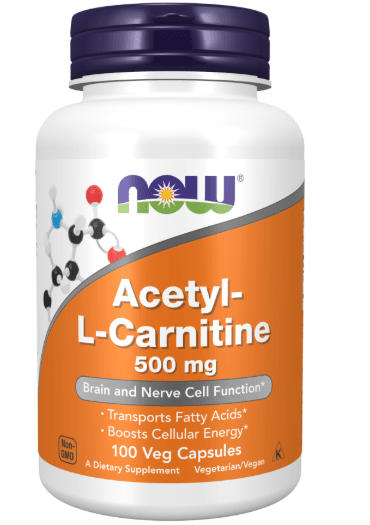 Acetyl - L Carnitine 500 mg (100 Vcaps) - Shealy Sorin Wellness