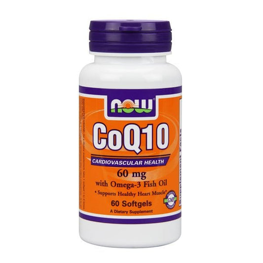 CoQ10 w/ Omega - 3 60mg (60 Softgels) - Shealy Sorin Wellness
