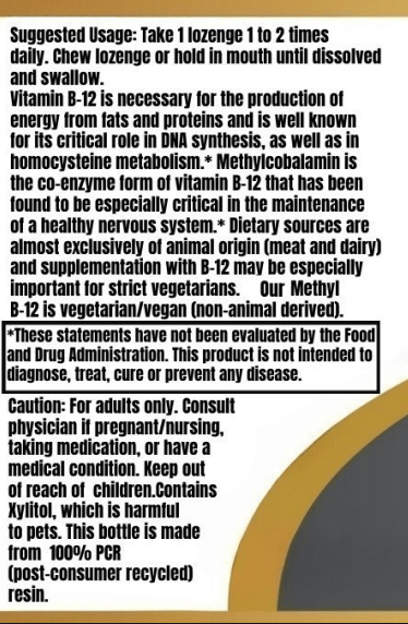 Methyl B - 12 (Shealy - Sorin) - Shealy Sorin Wellness