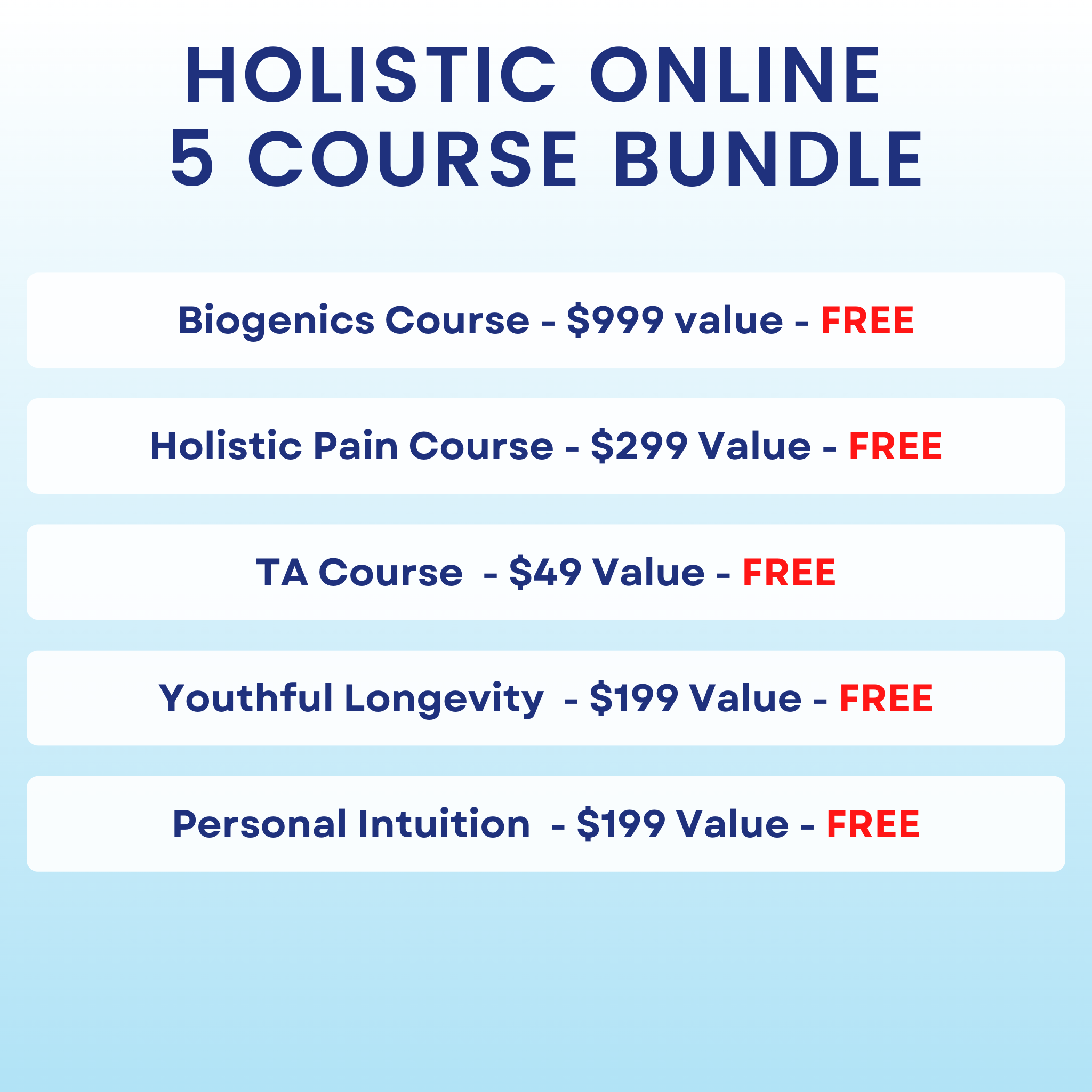 ONLINE COURSES - BLACK FRIDAY - ALL ACCESS